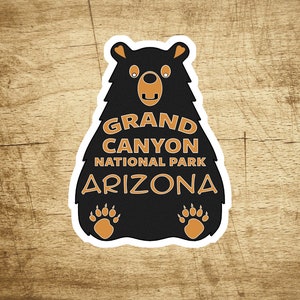 Grand Canyon National Park Decal Sticker Arizona 3.6&quot; x 2.75&quot;