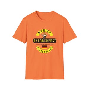 Munich Oktoberfest Germany Unisex Softstyle T-Shirt Munchen Octoberfest DE Souvenir Gift Shirt T Shirt Beer