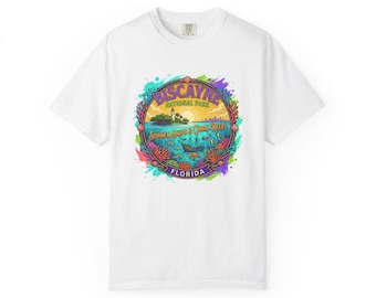 Biscayne National Park Florida Scene T-shirt | Ocean Wildlife Tee