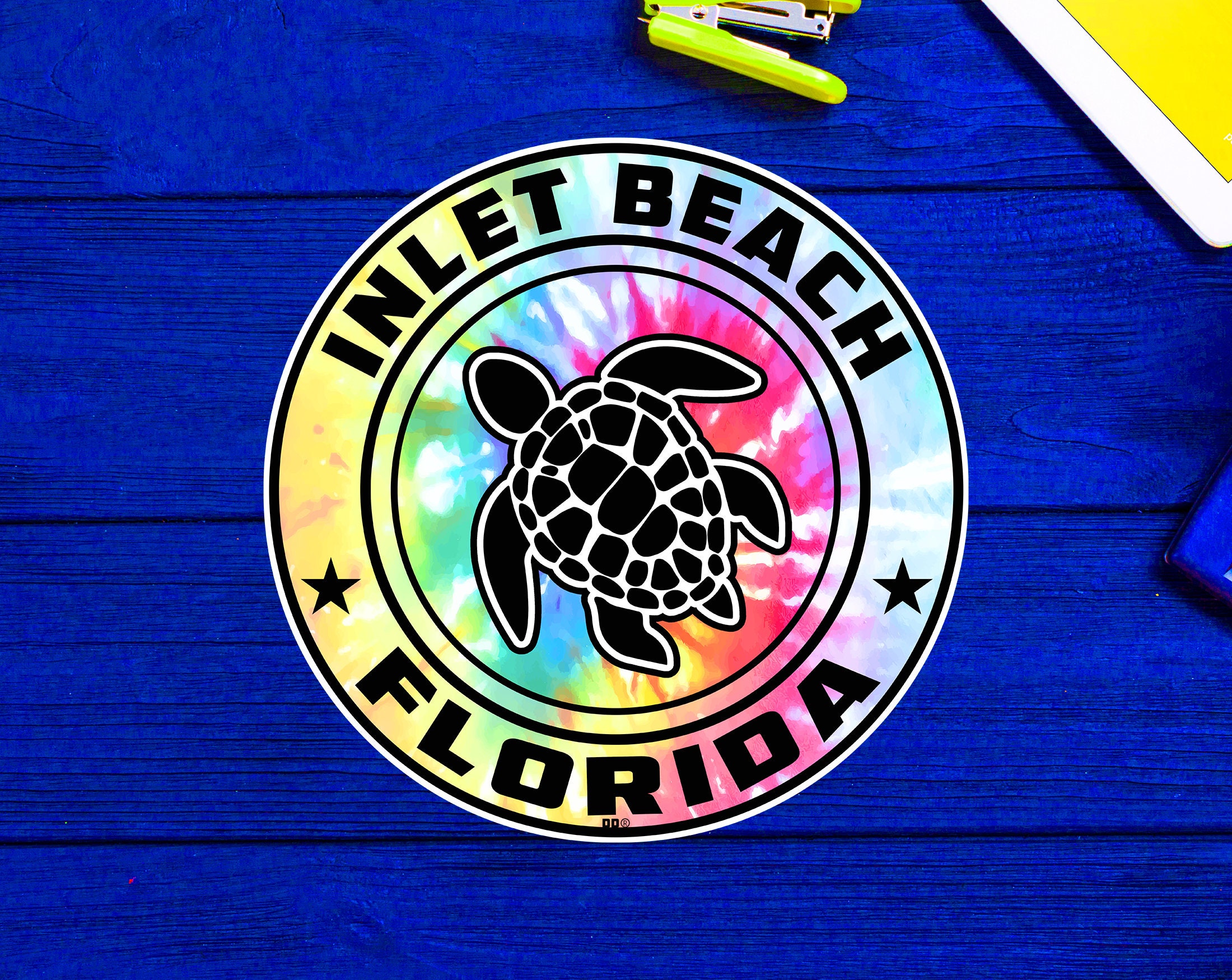 Inlet Beach Florida Beach Sticker Decal 3