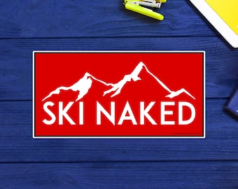 Ski Naked - Etsy