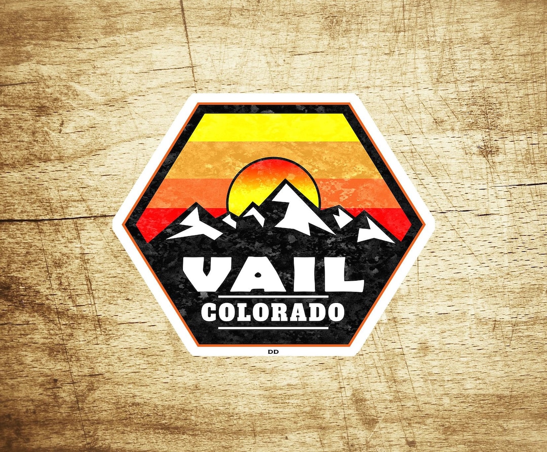 Ski Vail Colorado Decal Sticker 3.5