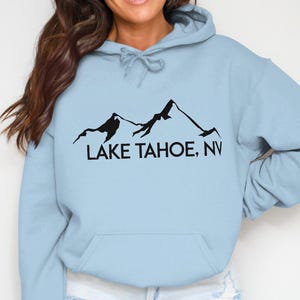 Lake Tahoe NV T-Shirt, Mountain Graphic Tee, Nature Lover's Shirt, Adventure Apparel, Outdoor Enthusiast Gift, Travel Souvenir, Hiking Shirt image 7