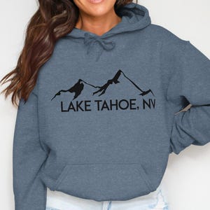 Lake Tahoe NV T-Shirt, Mountain Graphic Tee, Nature Lover's Shirt, Adventure Apparel, Outdoor Enthusiast Gift, Travel Souvenir, Hiking Shirt image 9