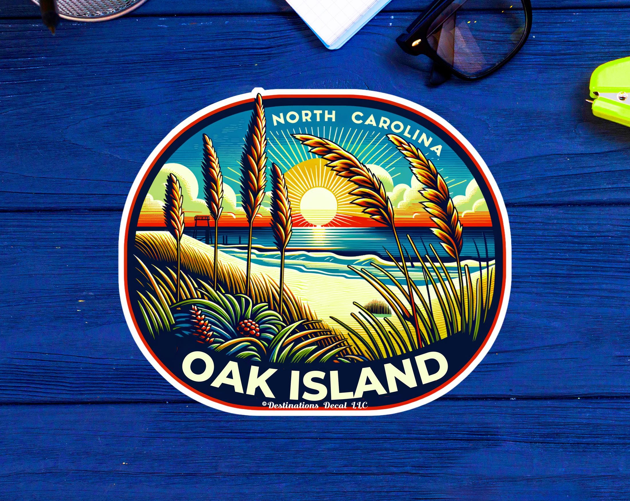 Cataloochee North Carolina Ski Adventures 4 Inch Vinyl Decal Sticker - View #8