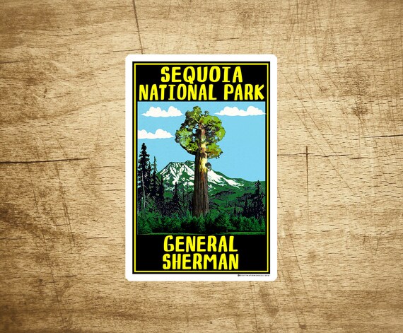 thumbnail image 2 of Sequoia National Park Sticker – California National Park Decal – USA Made 2 of 4