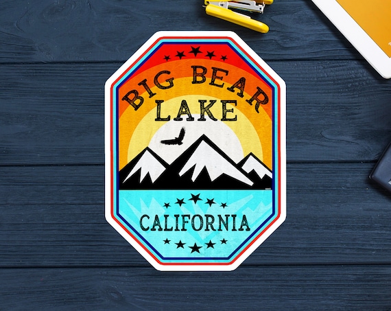 California Sunset Bear Decal California Sunset Bear Decal