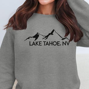 Lake Tahoe NV T-Shirt, Mountain Graphic Tee, Nature Lover's Shirt, Adventure Apparel, Outdoor Enthusiast Gift, Travel Souvenir, Hiking Shirt image 8