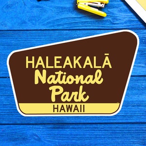 Haleakala National Park Hawaii Travel Sticker Decal 3.75" Vinyl