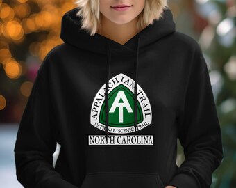 Appalachian Trail National Scenic Trail North Carolina Tee, Hiking Adventure Shirt, Outdoors Enthusiast Gift Perfect Hiking Apparel