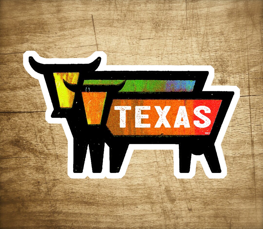 Texas Goat Sticker Texas Decal 3.75