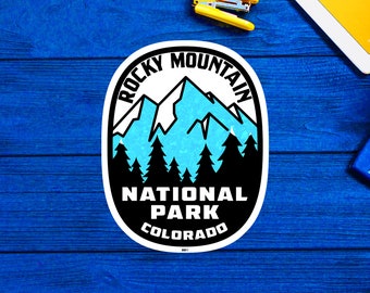 ロッキーマウンテン国立公園 2.75インチ x 3.6インチ コロラド ステッカー デカール