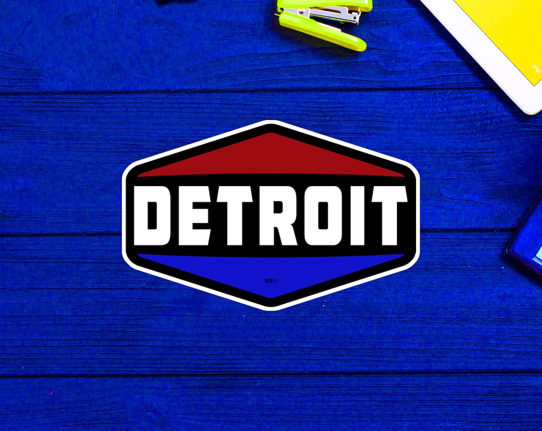 Detroit Michigan Decal 4