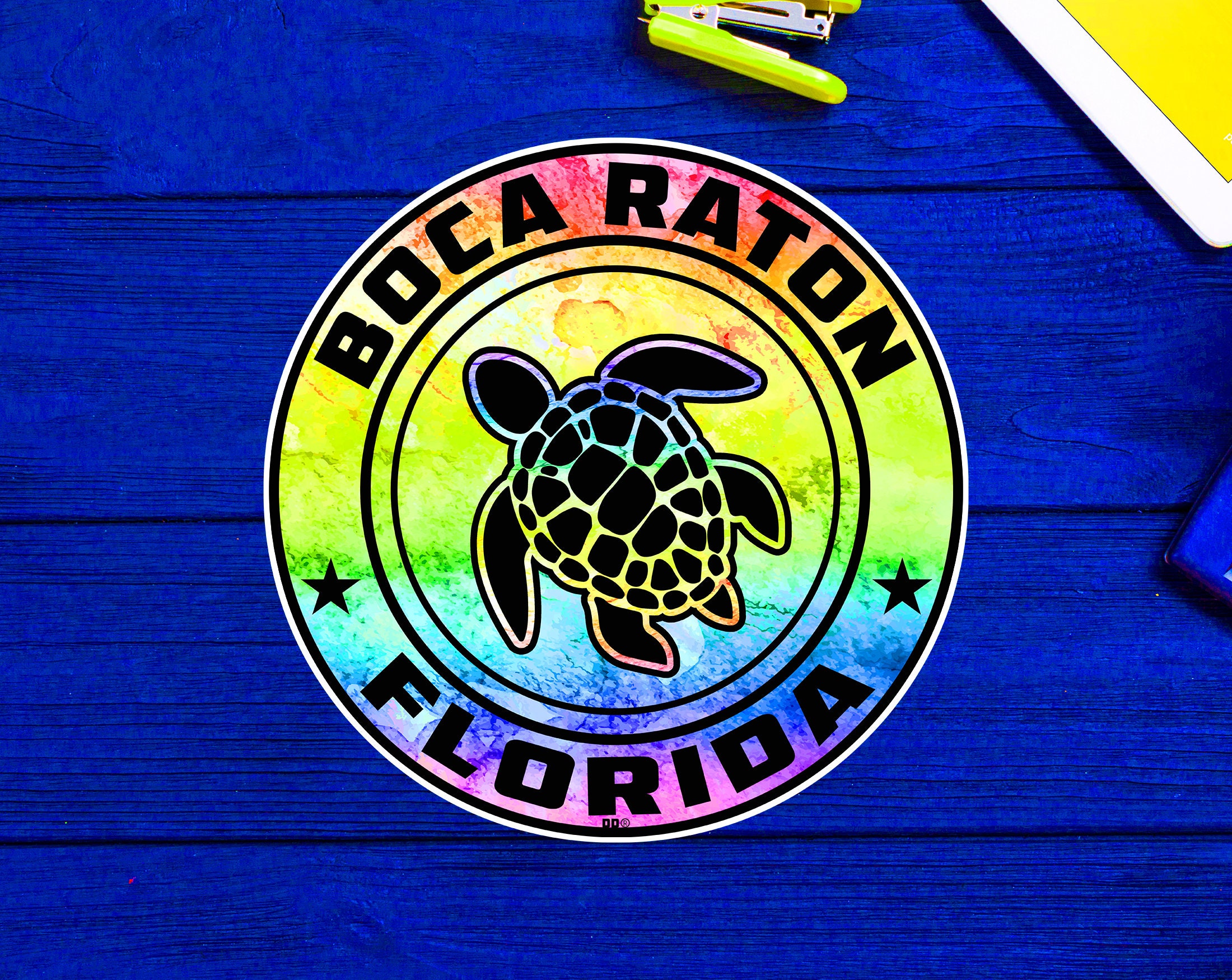 Boca Raton Florida Beach Sticker Decal 3