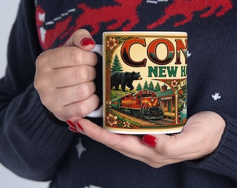Conway New Hampshire - Coffee Mug - Resort Travel Vacation Souvenir NH