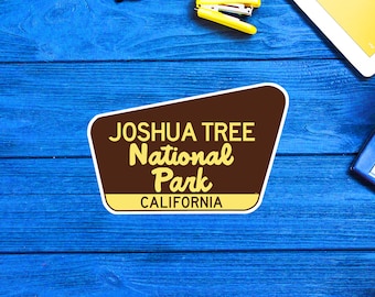 Joshua Tree Forest National Park California Travel Sticker Decal 3.75" Vinyl