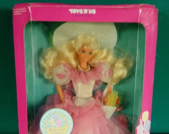 Mattel Barbie Doll 1991 Toys R Us Spring Parade