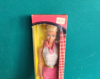 Mattel 1986 Tennis Barbie Doll Ausländische Ausgabe Vintage 1980er Jahre Barbie Doll