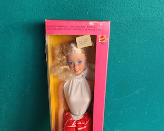 Mattel Vintage Auslandsmode-Spielen Cote D Azur 1980er Barbie-Puppe