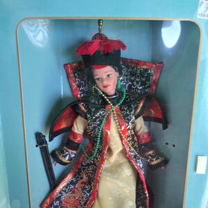 Chinese empress barbie doll hotsell
