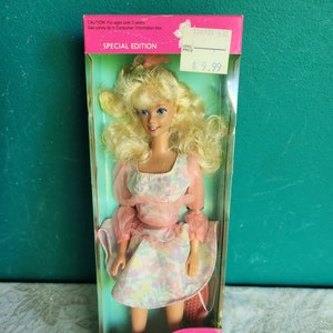 Mattel Barbie Doll Spring Bouquet Vintage Barbie Doll