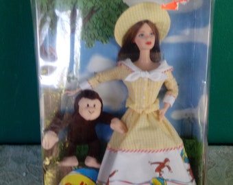 curious george barbie doll value