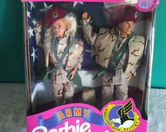 barbie army doll