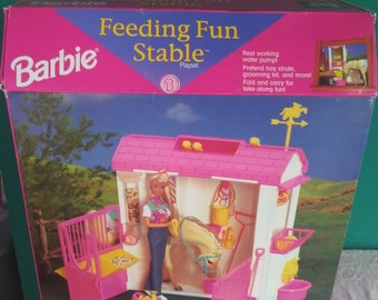 barbie horse barn