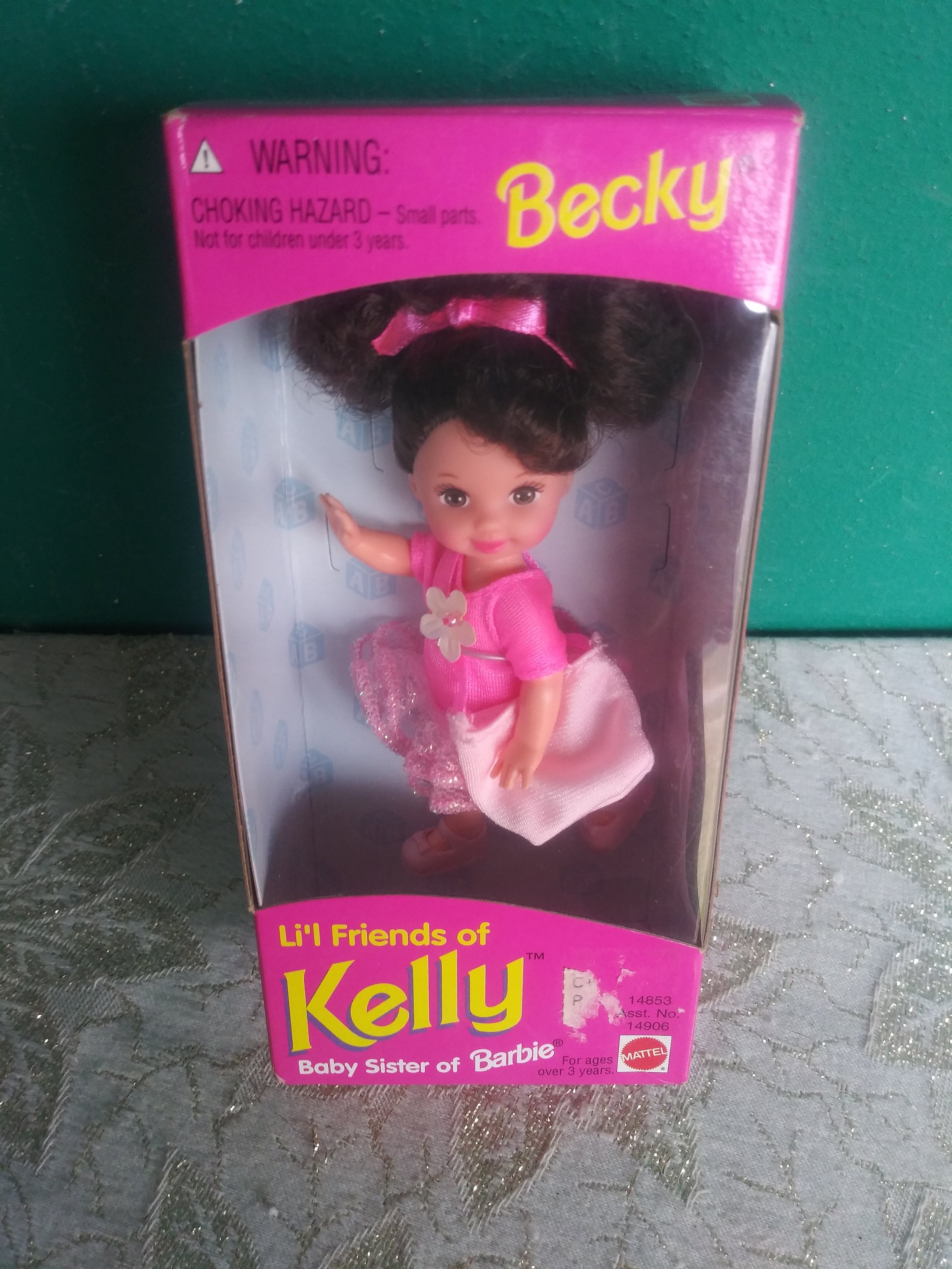 Mattel Vintage Barbie Kelly Lil amici di Kelly Becky foto
