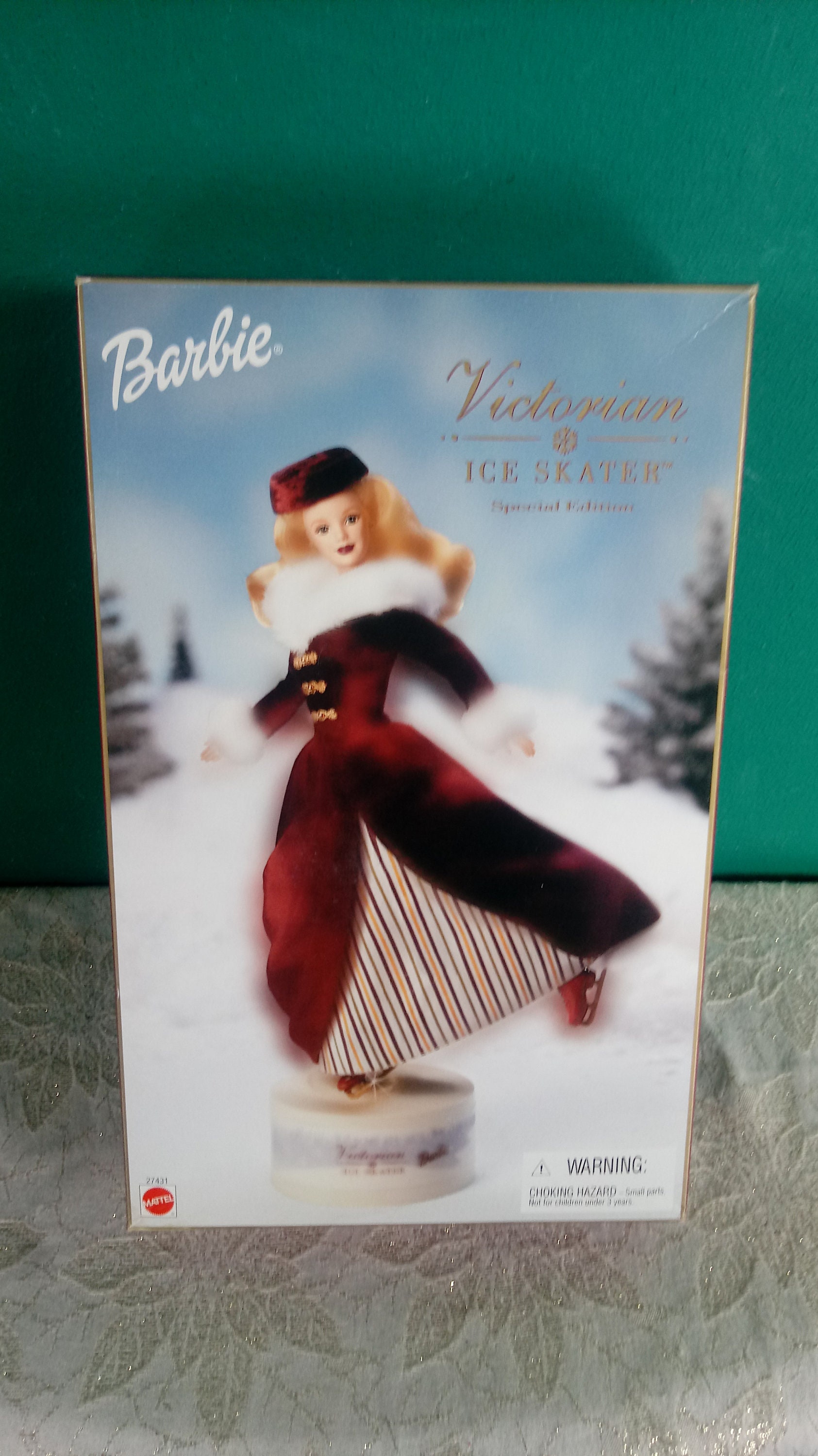 victorian ice skater barbie special edition value