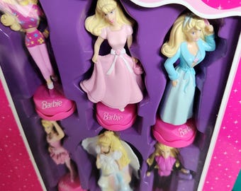 Mattel/1996/ Barbie-figurstämplar, 12 stämplar