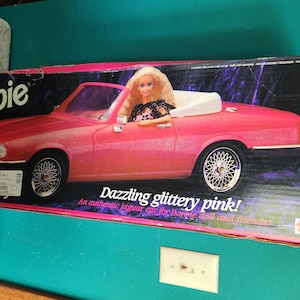 Mattel Vintage 1980&#39;s Barbie Jaquar XJS Car