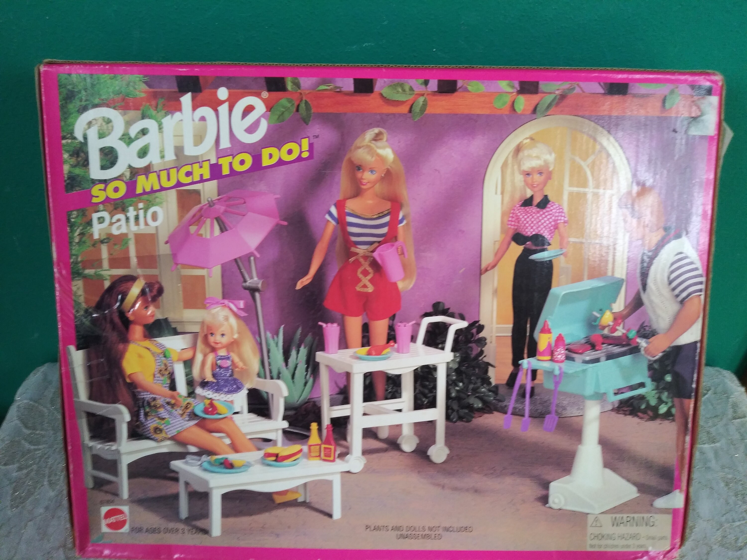 Mattel Barbie so Much to Do Patio Set Playset Etsy