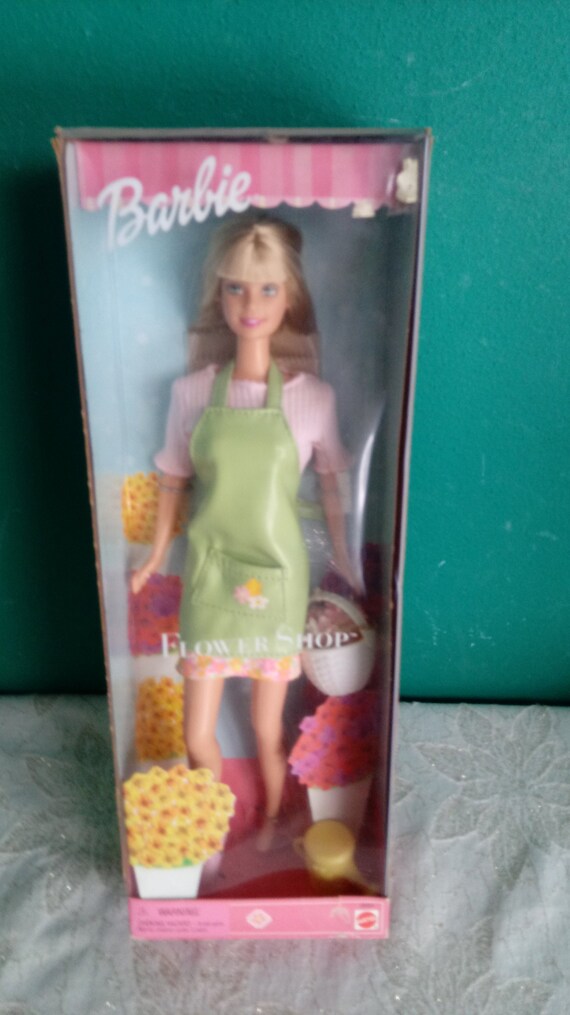 barbie flower shop