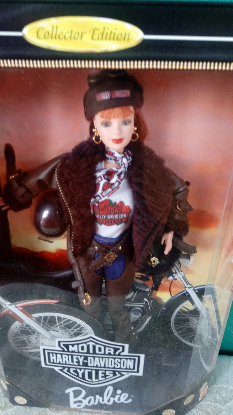 Mattel 1998 Harley Davidson Barbie Doll Vintage Barbie Doll image 0