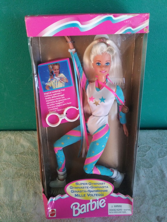 Buy Mattel Super Gymnast Barbie Doll Online India - Etsy