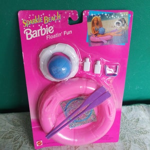 Mattel Sparkle Beach Floatin Fun Set Vintage Barbie