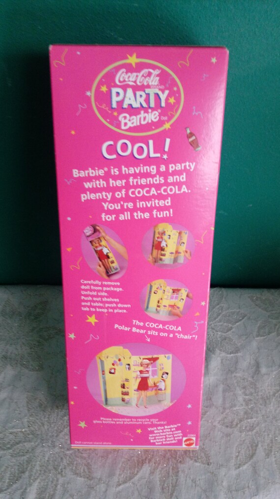 coca cola party barbie value