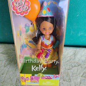Mattel Vintage African American Barbie Birthday Party Kelly Doll
