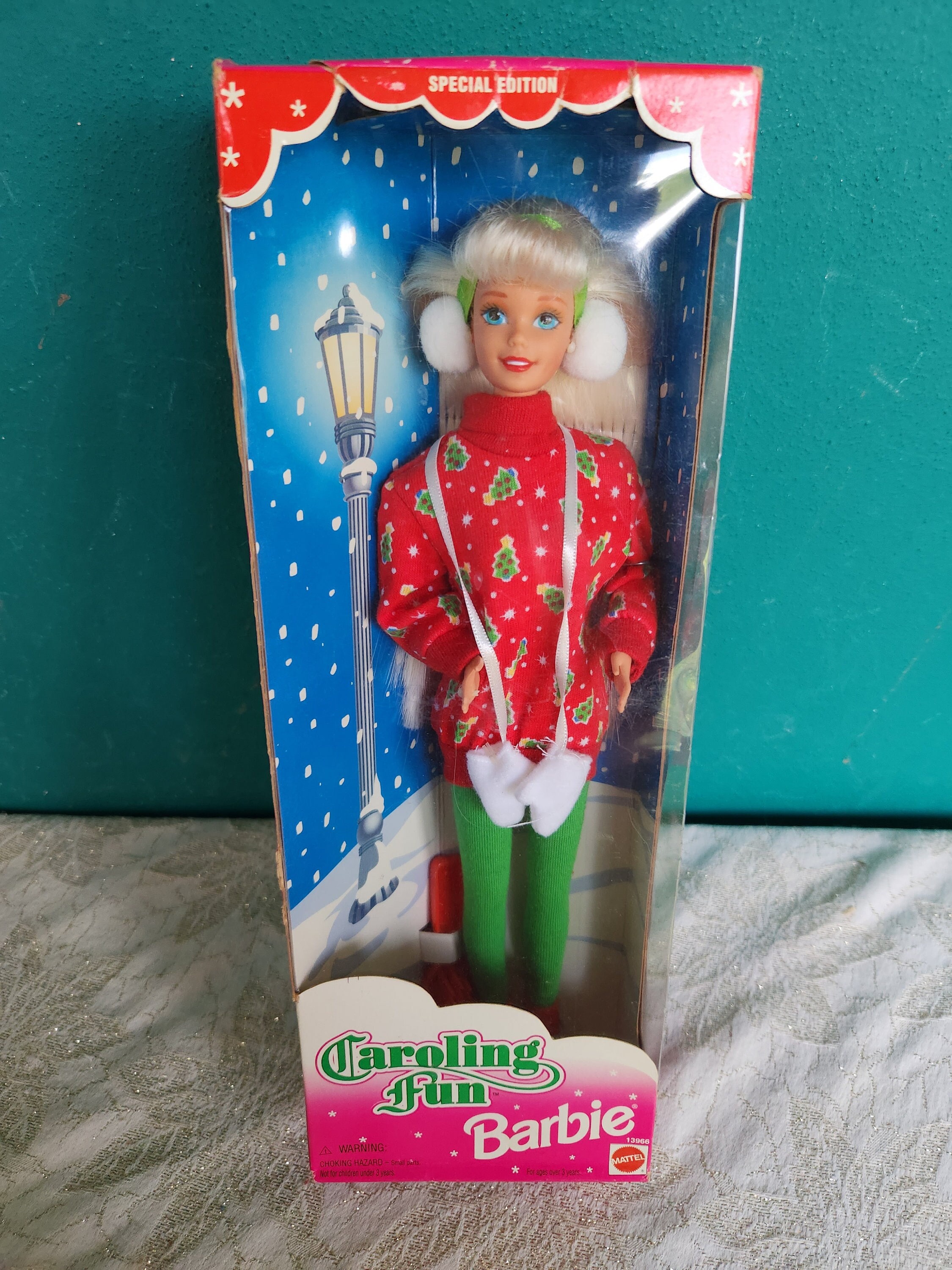 Buy Mattel Caroling Fun Barbie Doll Online in India Etsy