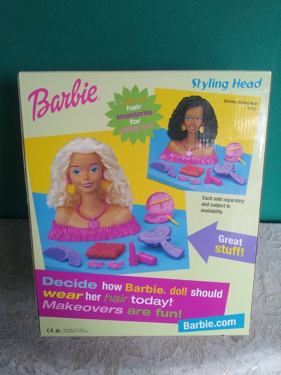 Mattel 2000 Tête à coiffer Barbie Tête à coiffer vintage -  France
