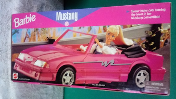 barbie mustang car
