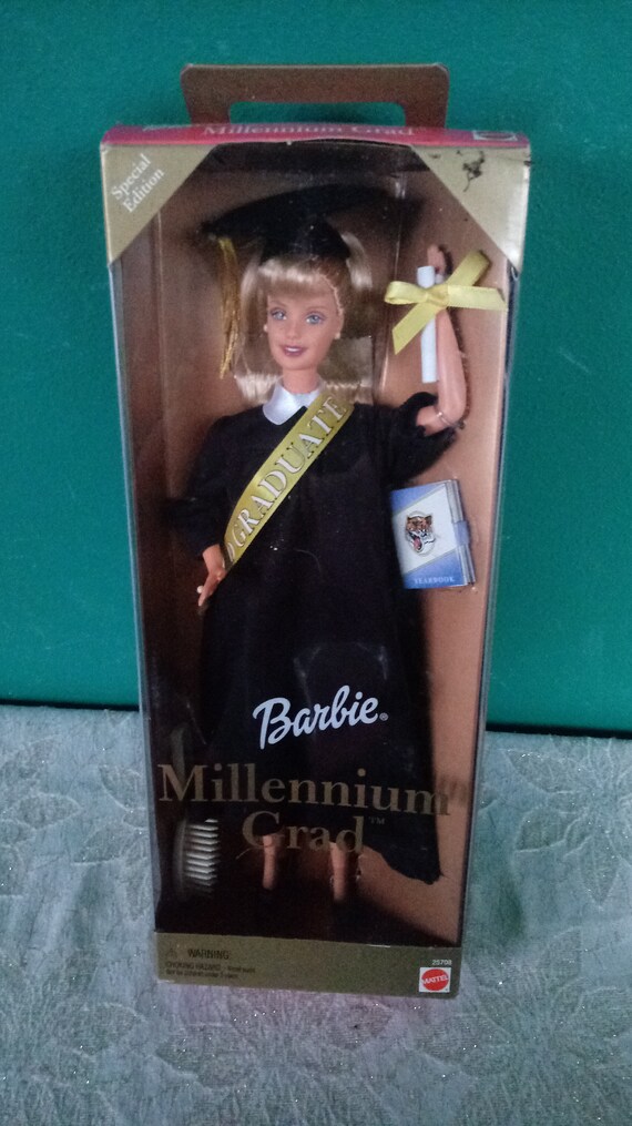 millennium graduate barbie value