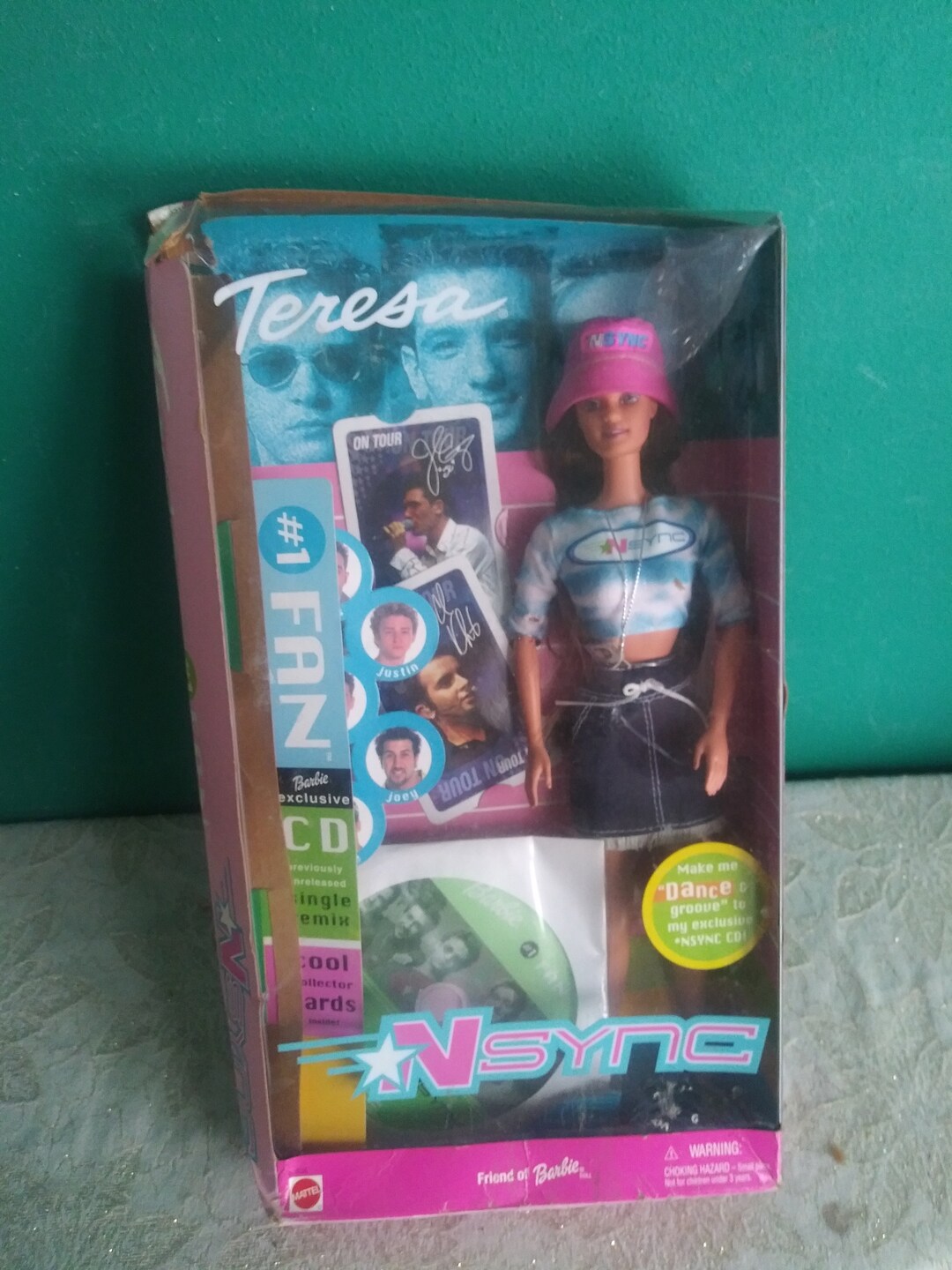 Mattel 2000 Barbie Nsync Teresa Barbie 1 Fan Doll Etsy