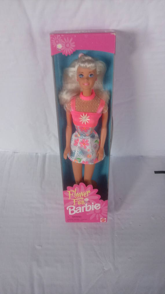 flower fun barbie 1996