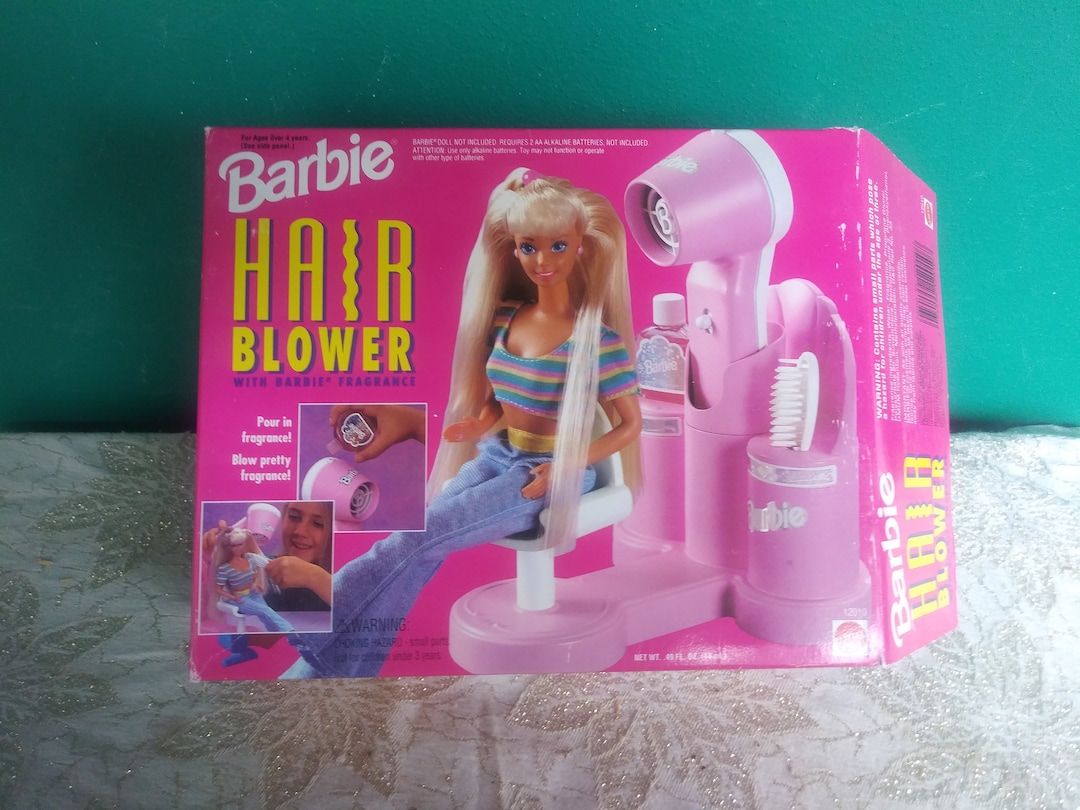 Mattel Barbie Hair Blower Vintage Doll Hair Blower Etsy