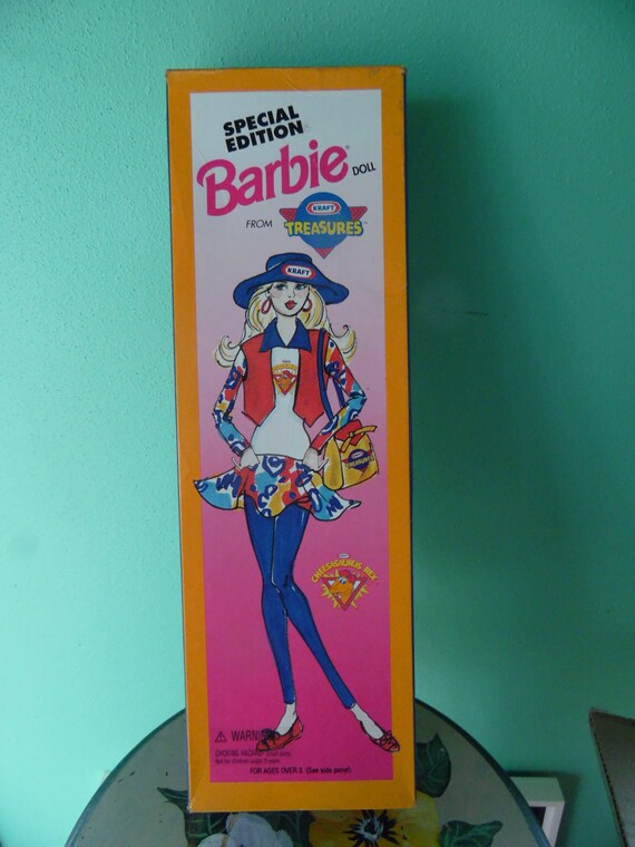 special edition barbie doll from kraft treasures