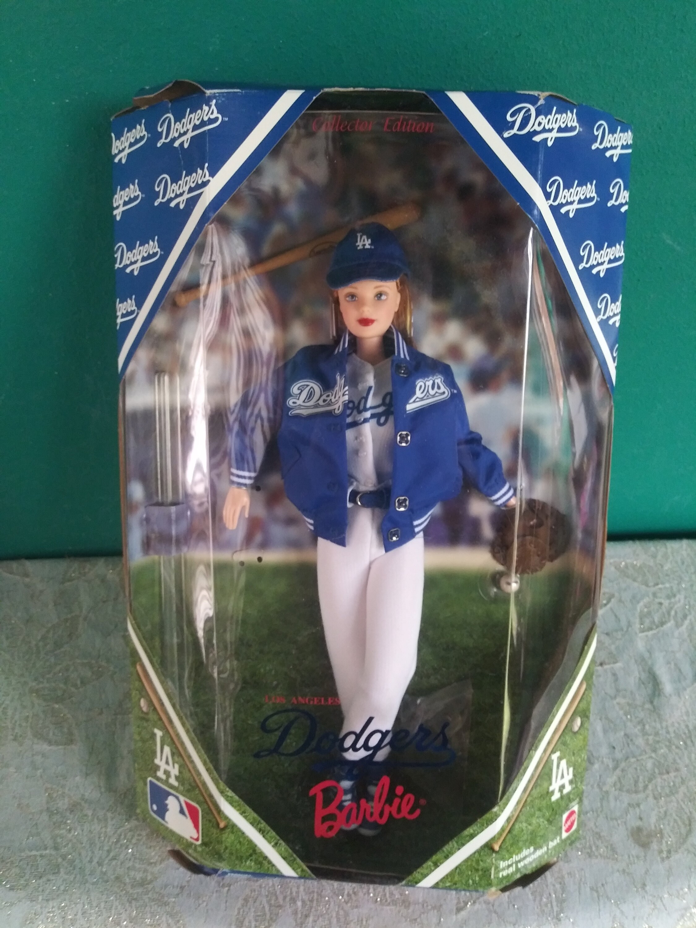 Mattel 1999 Los Angeles Dodgers Baseball Barbie Doll - Etsy