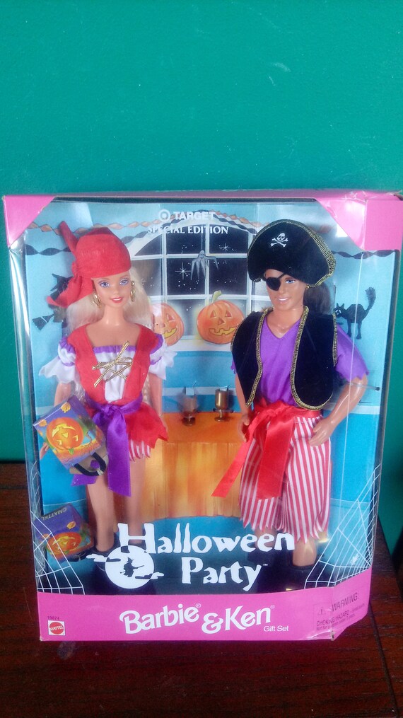 halloween party barbie and ken