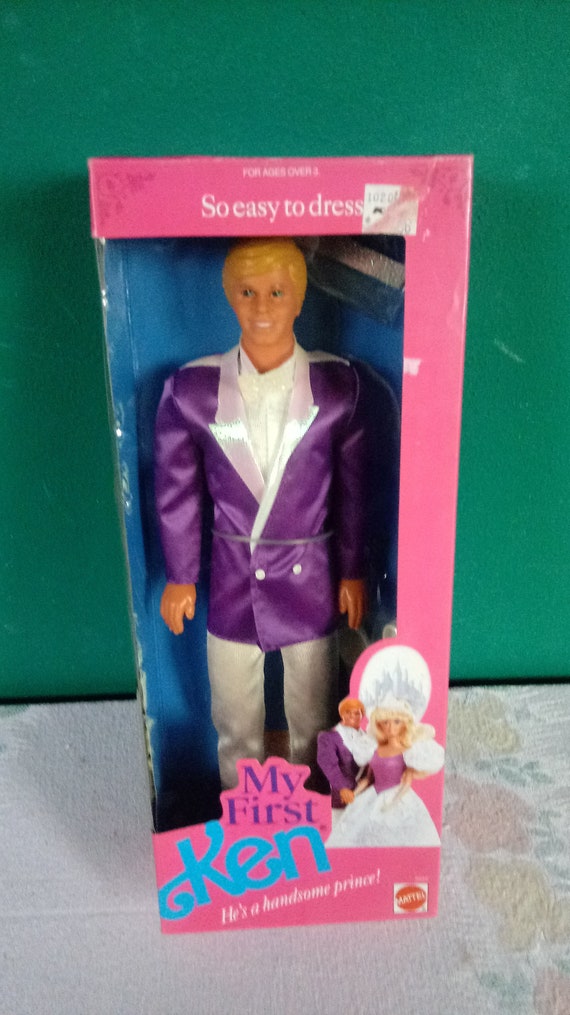 Mattel Vintage My First Ken Vintage Ken Doll 1980's Etsy